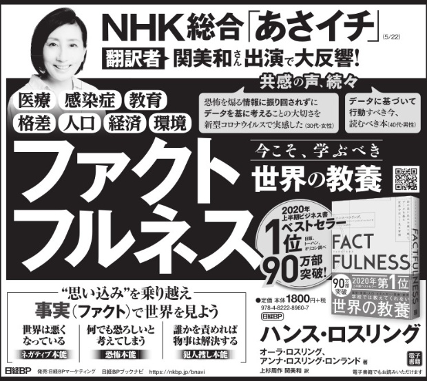 2020年6月23日 日本経済新聞 朝刊